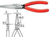 ploché kleště s dlouhými čelistmi 160mm
